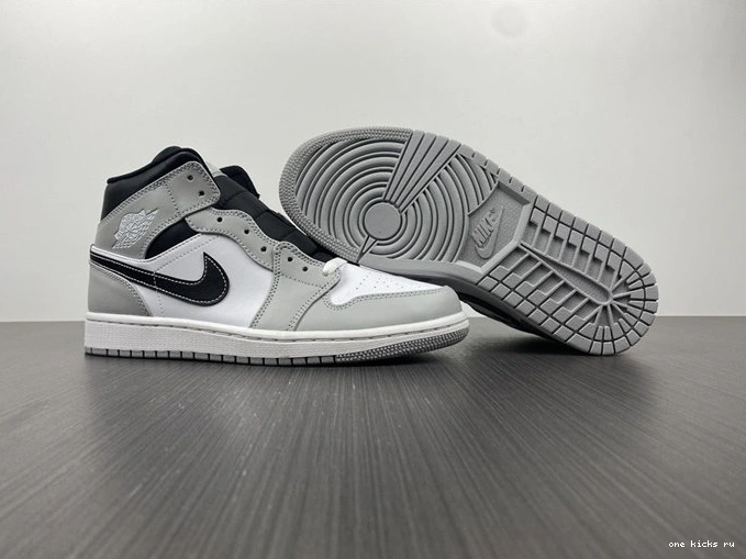 Rep Onekick Smoke 554724- Jordan1 3725 Mid Anthracite Light SunProtective Grey 1028